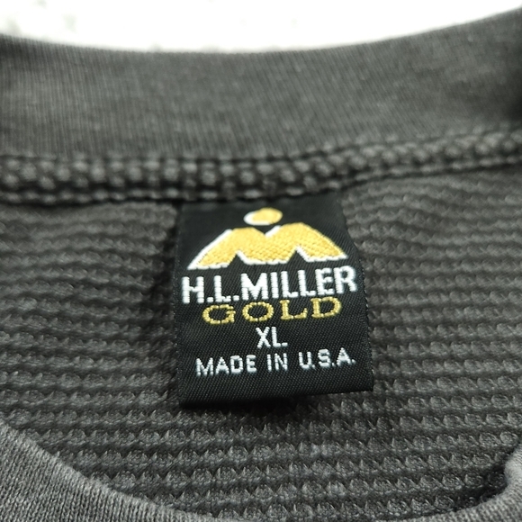 Vintage H.L. Miller Wolf Nature Graphic Tshirt Sz XL - Picture 3 of 5